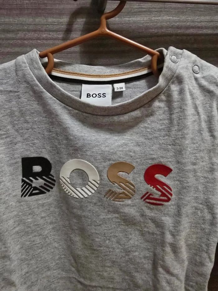 Tee shirt manches longues Hugo Boss - photo numéro 2