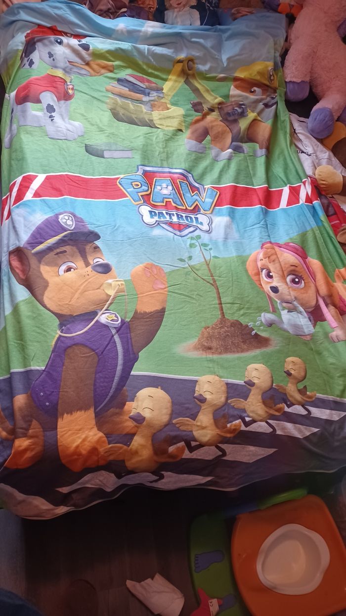 Housse de couette pat patrouille