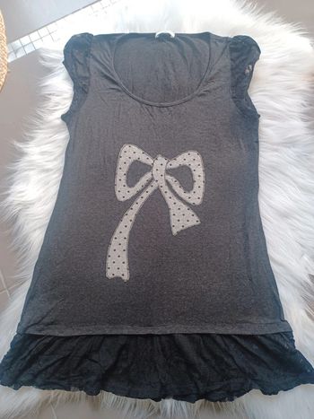 Tunique femme manches courtes