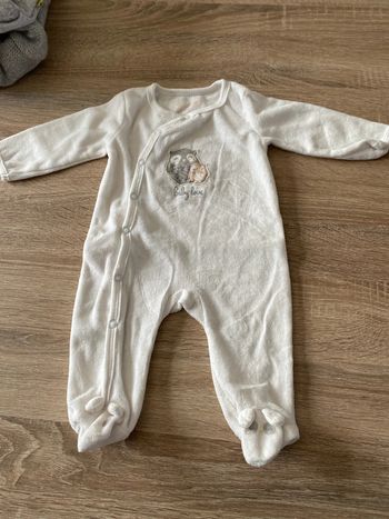 Pyjama/dors bien velours 3mois
