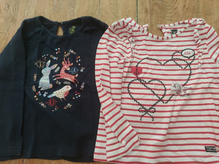 Lot 16 t-shirts 24 mois - photo numéro 2