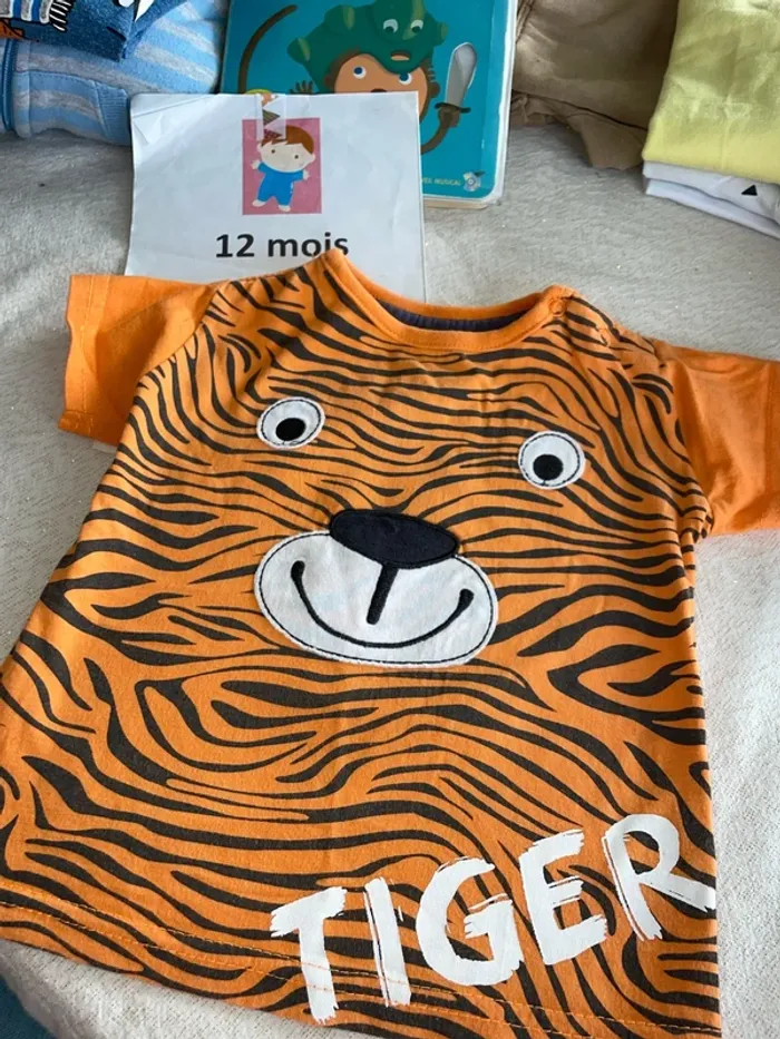 Tee shirt Tigre 12 mois