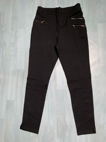 Pantalon noir skinny taille 38/40