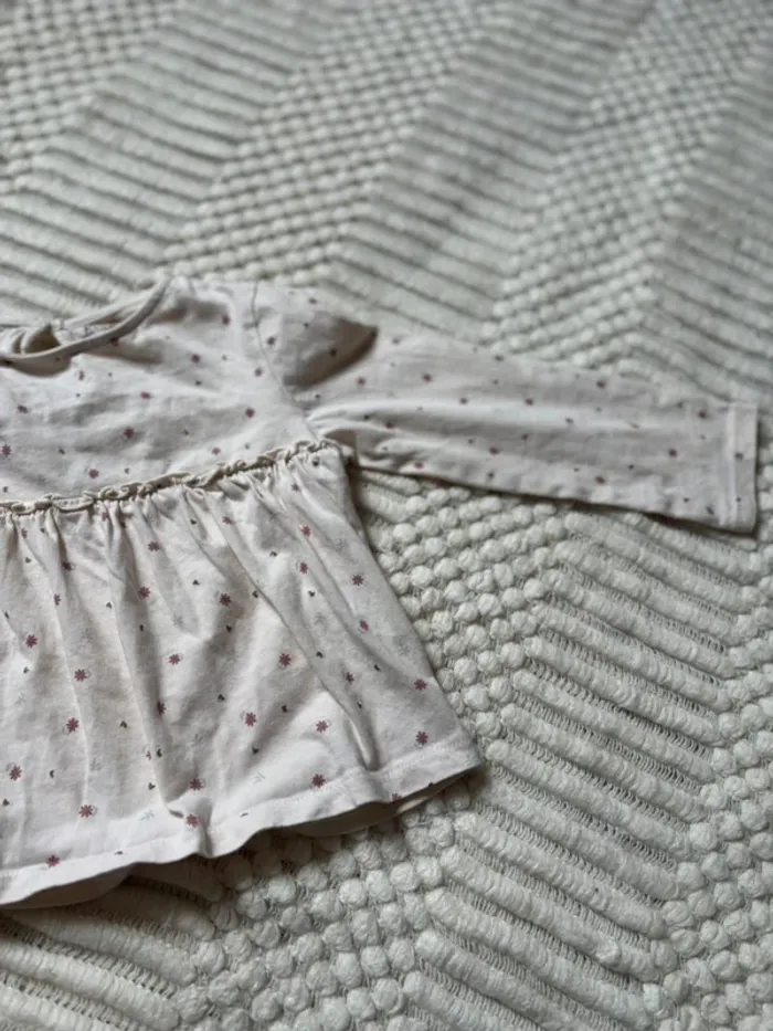 TEE shirt manche longues fille 36 mois kiabi - photo numéro 3