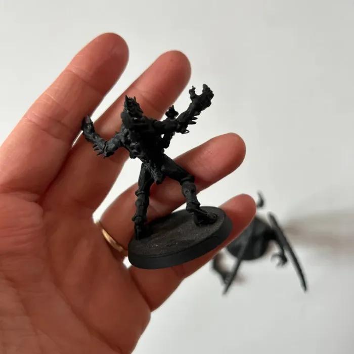 Lot figurines warhammer genestealer tyranide métal - photo numéro 4