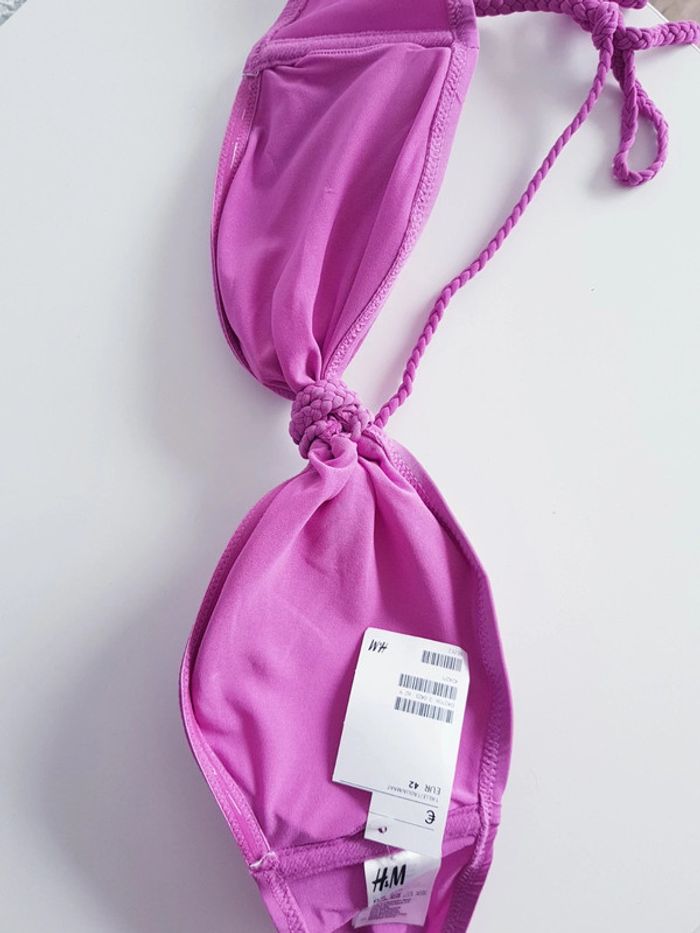 H&M - Ensemble bikini 2 pièces - Rose - Neuf avec étiquette ! - photo numéro 10