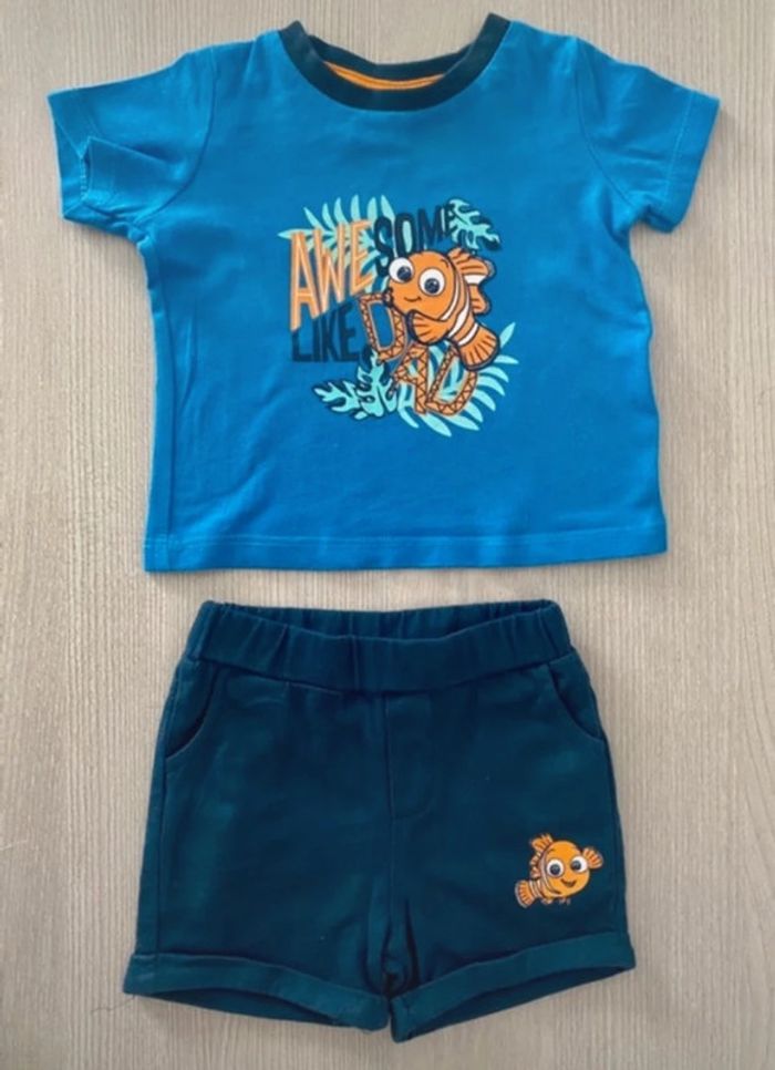 Ensemble printemps été Assorti Disney anémone 6 mois