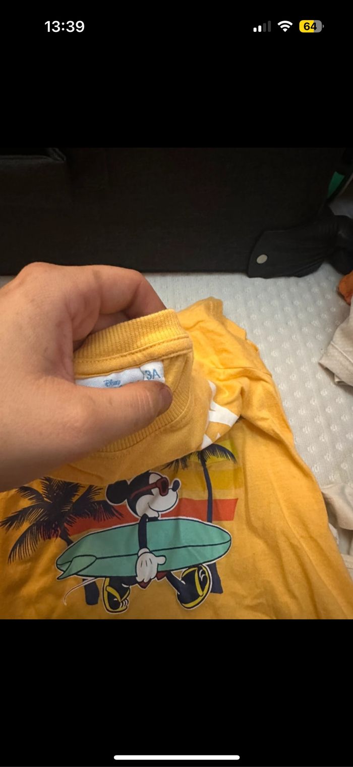 Tee-shirts bébé garçon Mickey - photo numéro 2