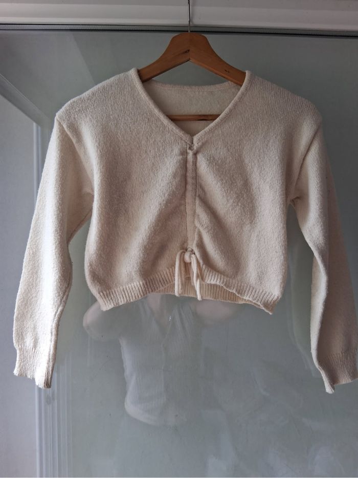 Pull écru