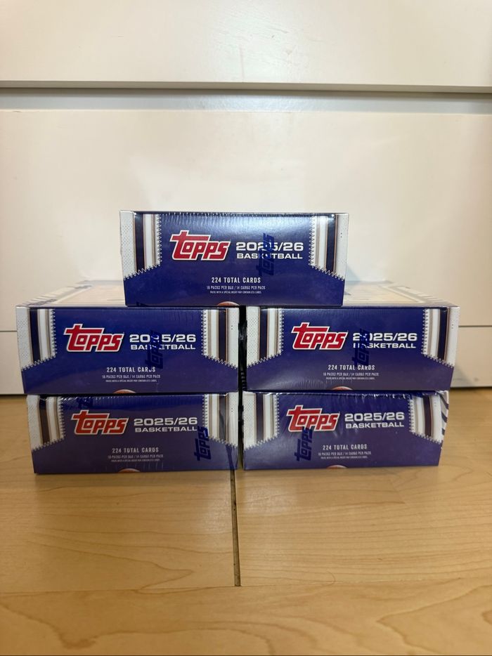 Carte topps nba value box - 224 cartes - photo numéro 2