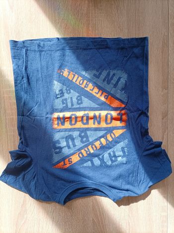 Tee shirt bleu - 6 ans garçon