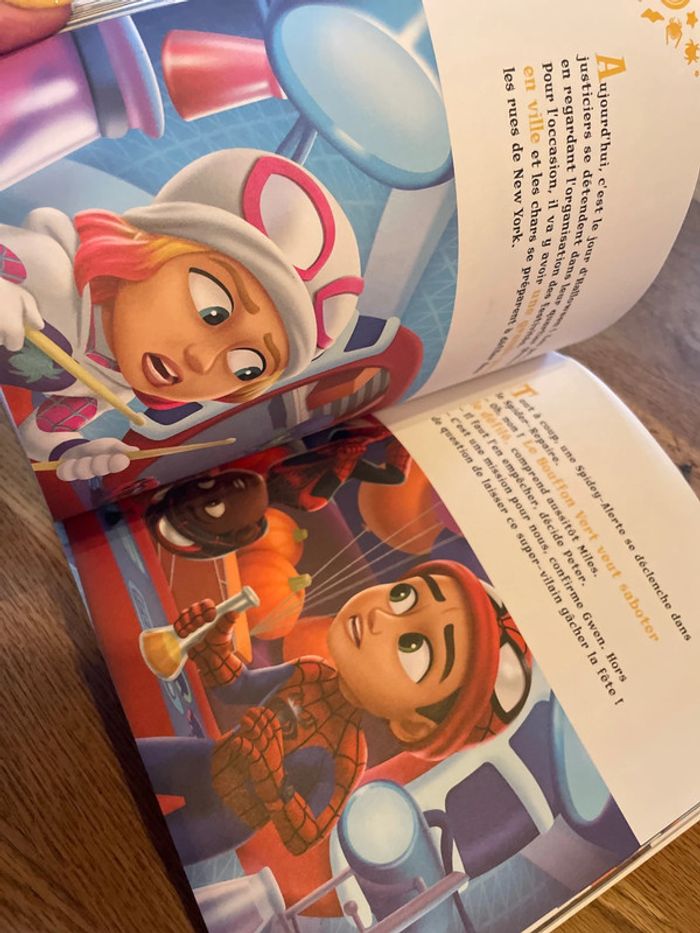 Livre Disney Marvel Spidey amis extrême 12 histoires de petits héros - photo numéro 11