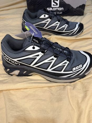 Salomon XT6 Noir et Gris - Taille 42 - Chaussures de Trail Running Performantes