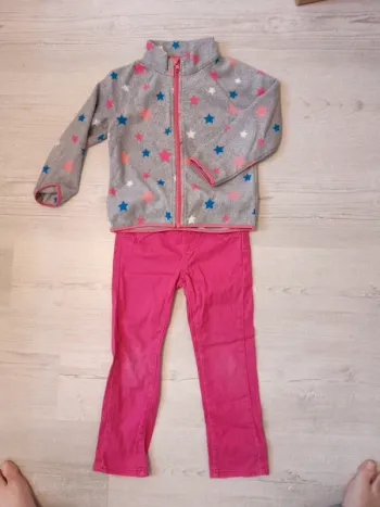 Ensemble jean et polaire 4ans