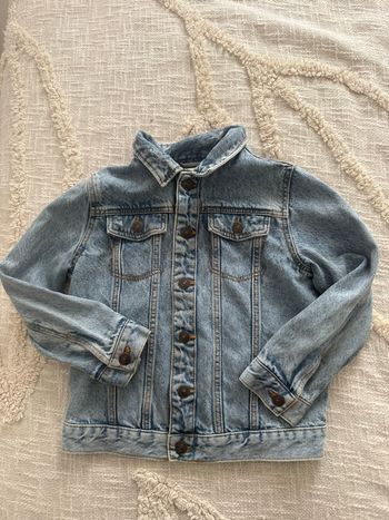 Veste en jean bleu clair Zara 4/5 ans