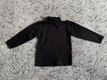 Teeshirt col roulé noir NEUF - 4 ans