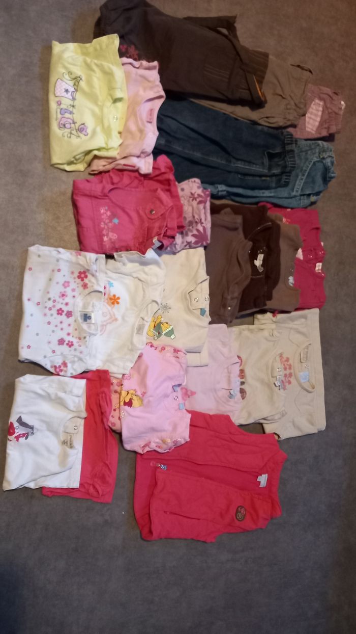 Lot de vêtements filles 1an