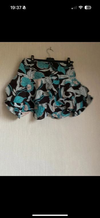 Jupe Taille 36 marron bleu