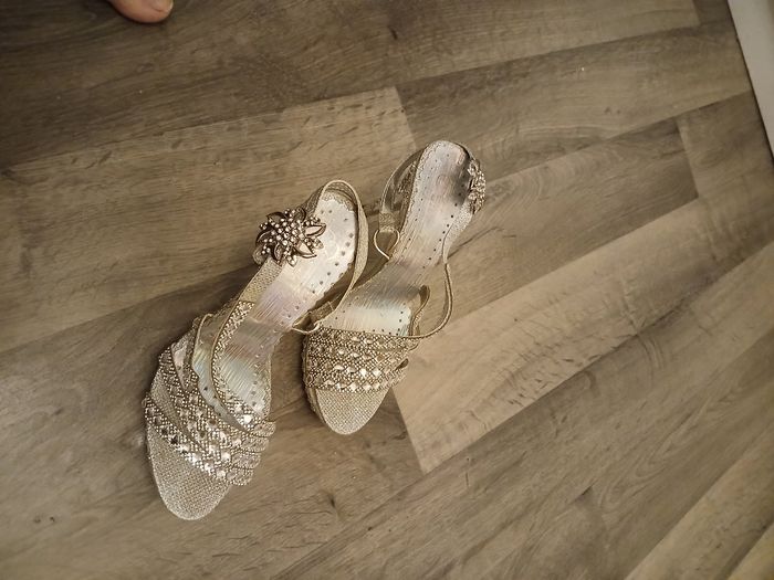 Sandales de mariage taille 39