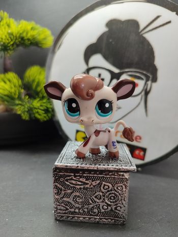 Lps01277 My Littlest Petshop Pet Shop LPS Authentic Vache Cow 2217