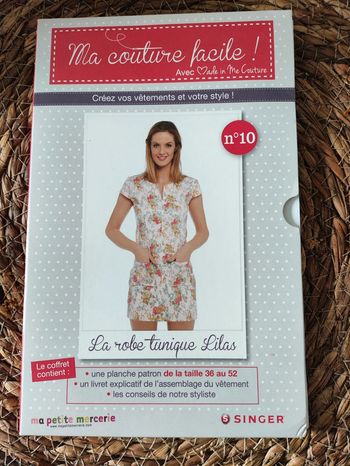 Patron couture Robe Tunique Lilas