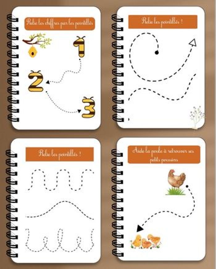 Livret apprendre à relier - photo numéro 2