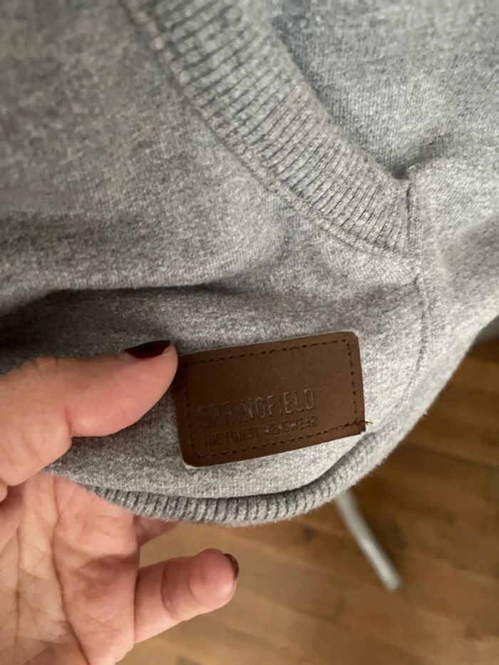 Gilet à capuche gris - photo numéro 3