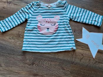 Haut manches longues DPAM 18 mois