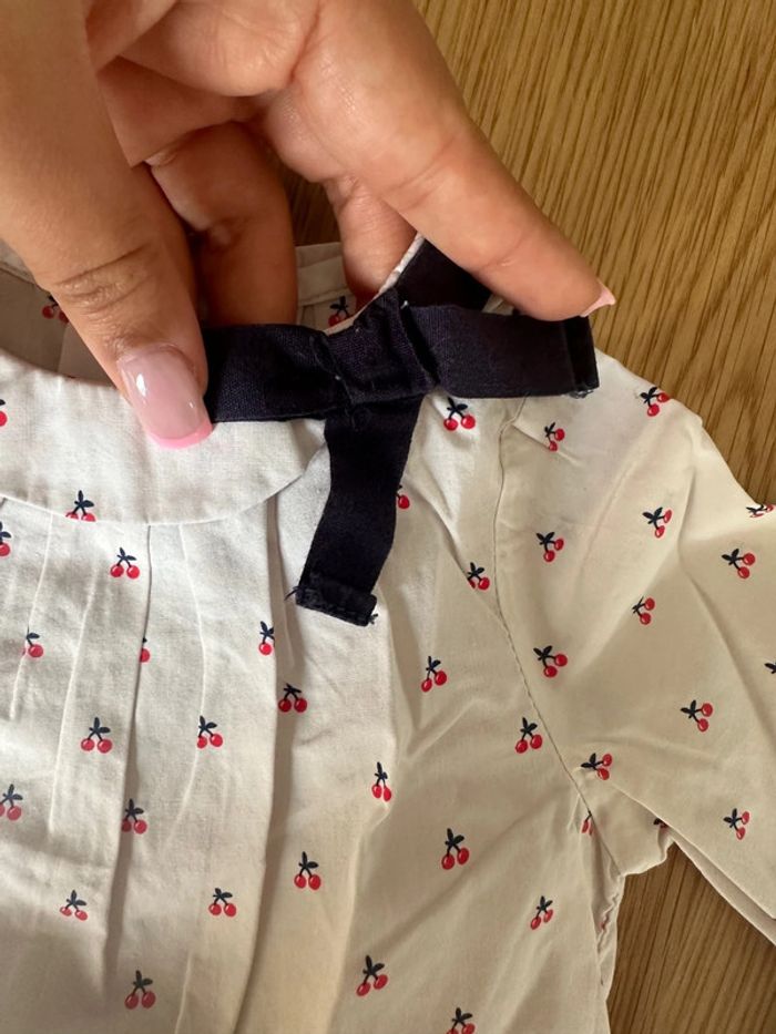 Chemise cerises jacadi - photo numéro 2