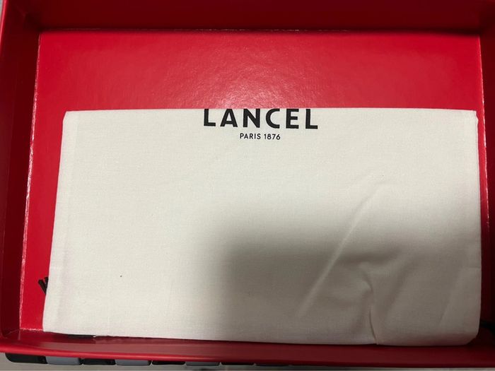 Pochette raphia Lancel - photo numéro 4