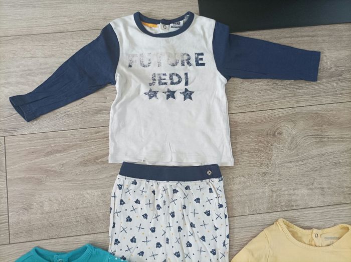 Lot pyjamas 2 pièces 18 mois coton - photo numéro 3