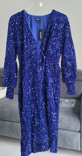 Robe portefeuilles boohoo neuve