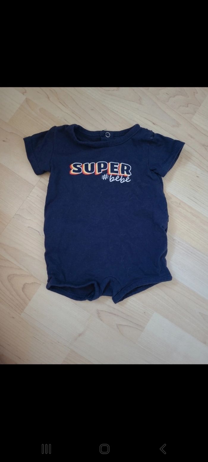 Barboteuse/combinaison 1 mois