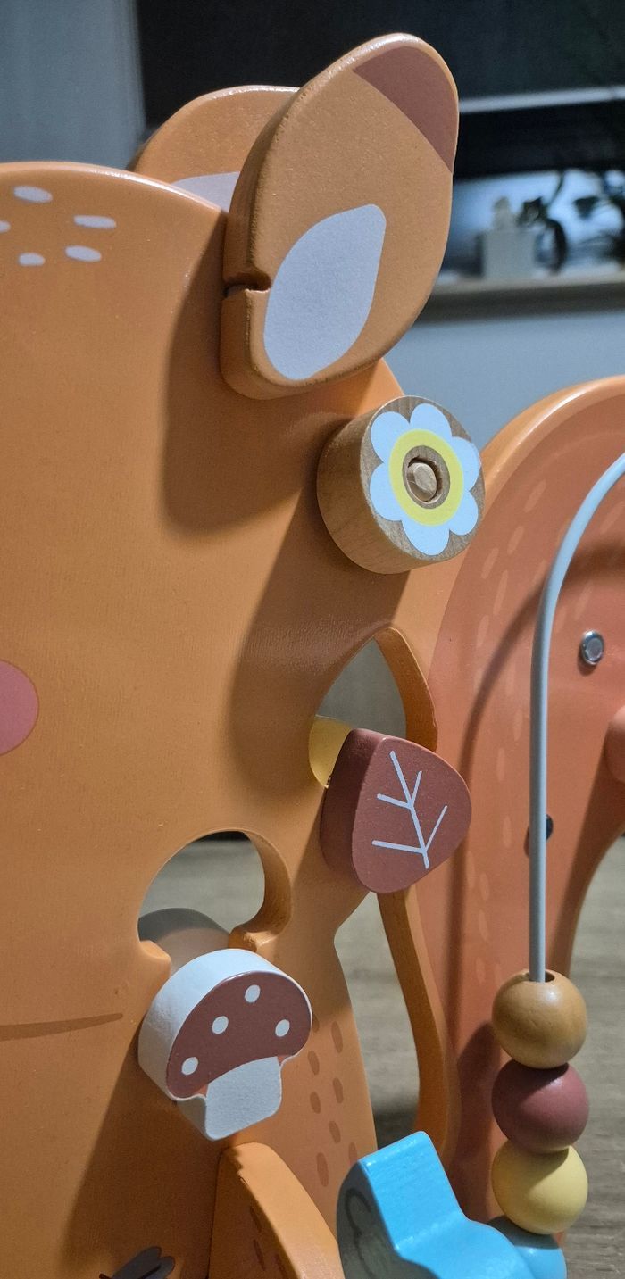 Écureuil d'activités en bois - photo numéro 6