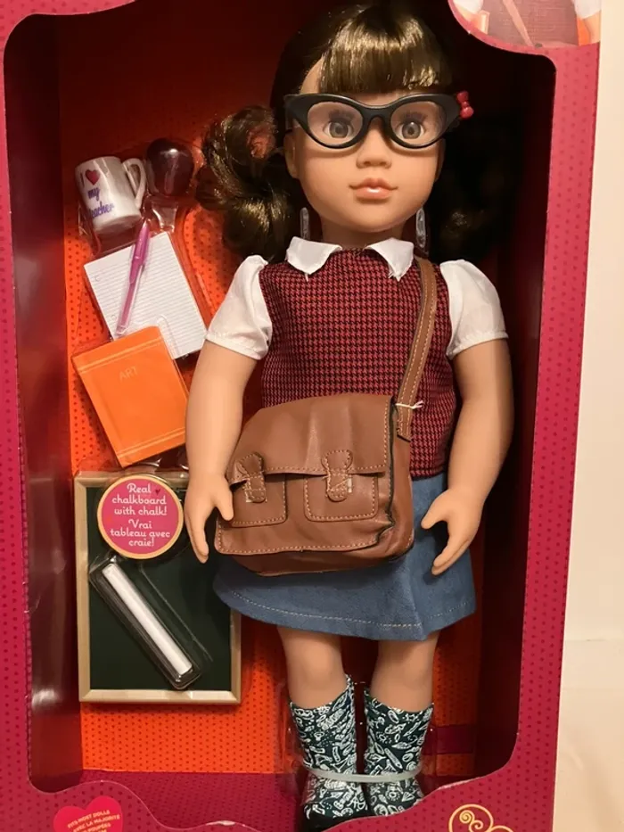 Poupée écolière Taylor - photo numéro 2