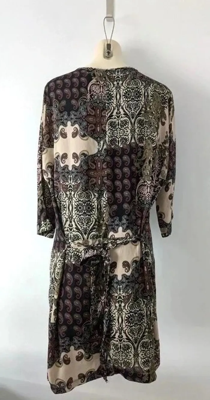 Robe manches 3/4 - La Fée Maraboutée - taille 40 - photo numéro 2