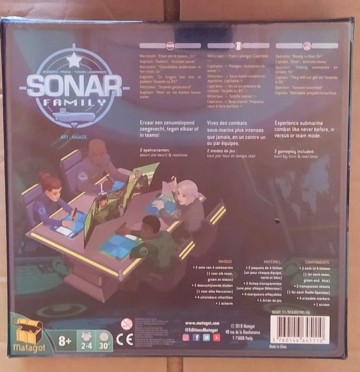 Sonar Family - Jeu de société sous emballage - Prix Ferme - photo numéro 2