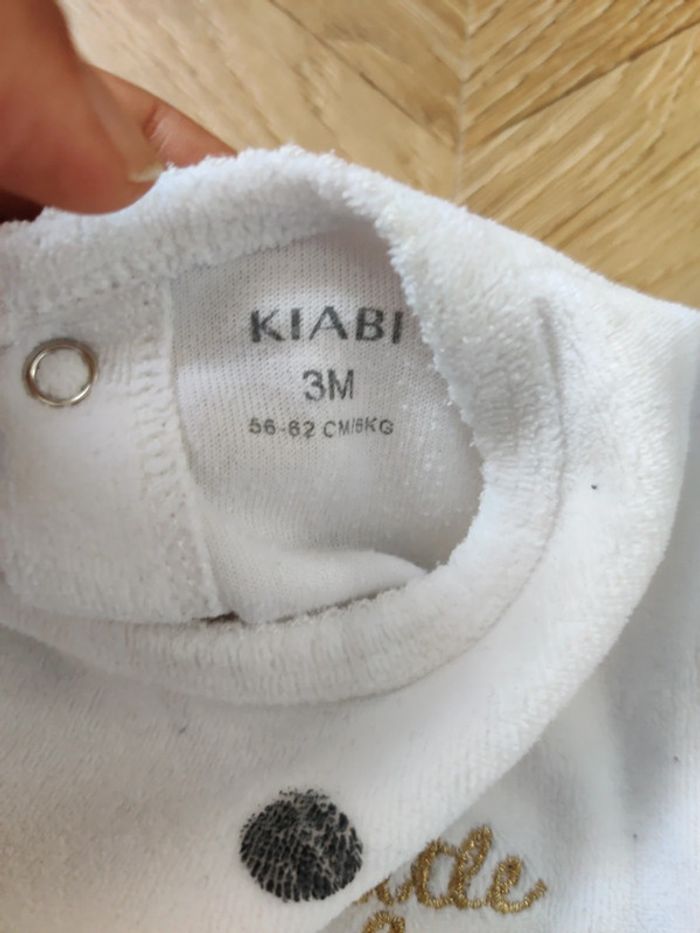 pyjama à pois 'little love' Kiabi - photo numéro 3