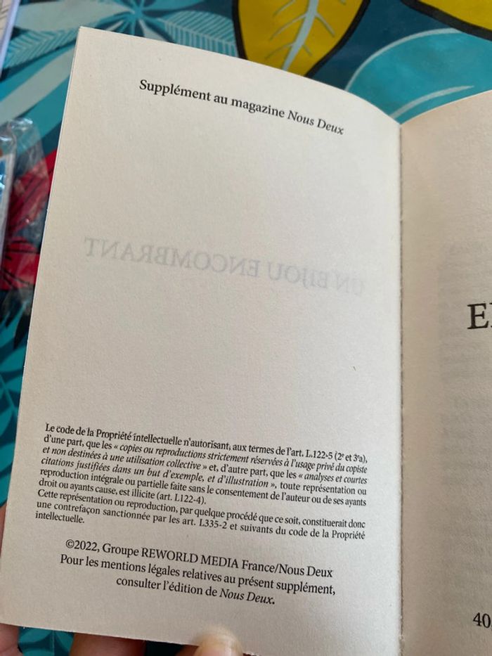 Livre « un bijou encombrant » Suzanne Langlais - photo numéro 3