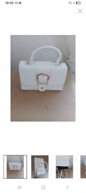 Sac à mains au carré pour femmes à bandoulière