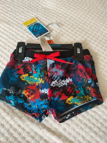Maillot de bain garçon freegun 2-3 ans neuf