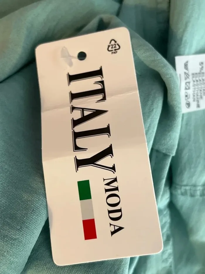 SOLDE Robe bohème fluide légère taille élastique taille unique - Italy moda - neuf - photo numéro 6
