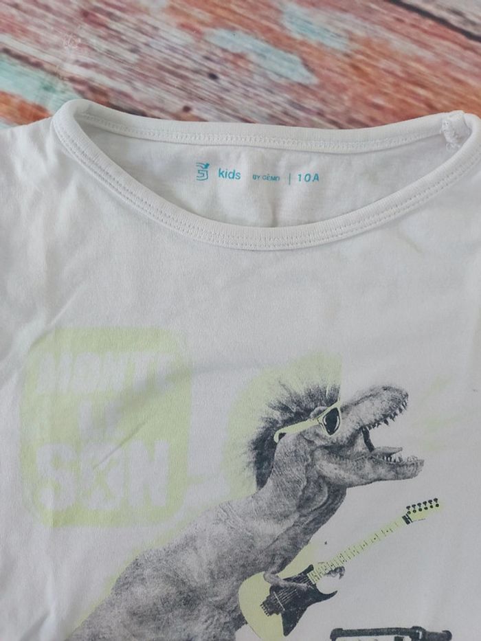 T shirt garçon gémo 10 ans - photo numéro 2