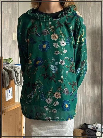 Blouse transparente taille 36 marque new collection
