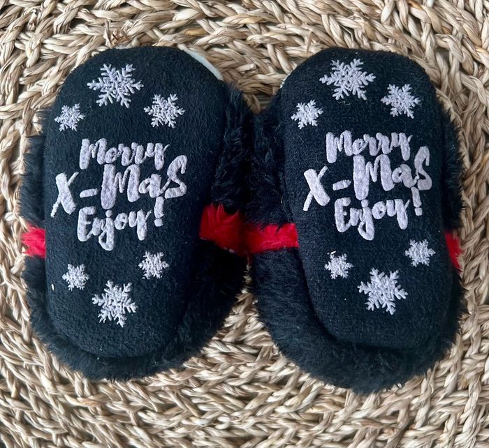 Chaussons de noël bébé - photo numéro 3