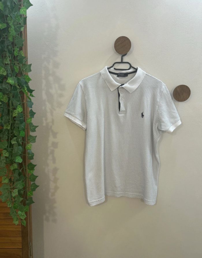 Polo Ralph Lauren blanc et bleu