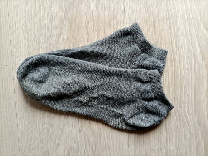Chaussettes grises femme
