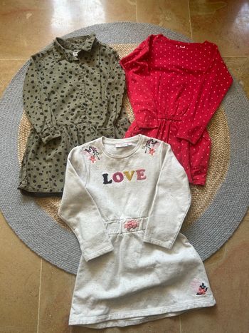 Lot de 3 robes 5 ans 