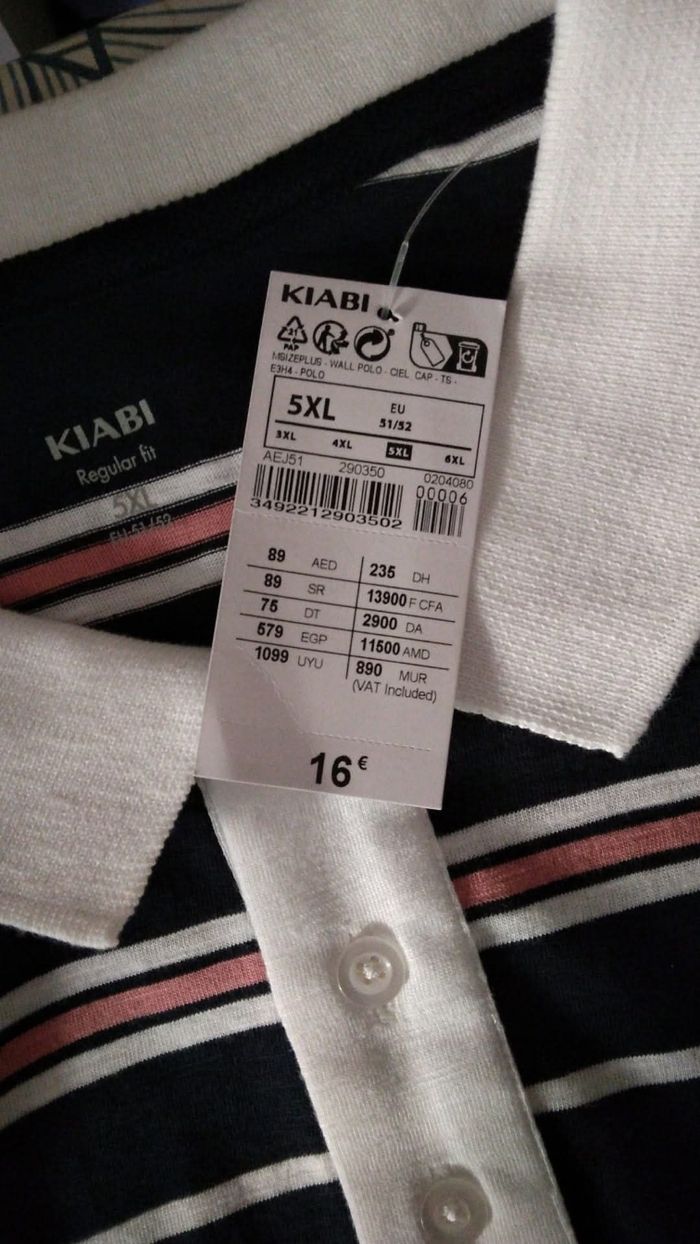 Polo T.5XL Kiabi - photo numéro 4