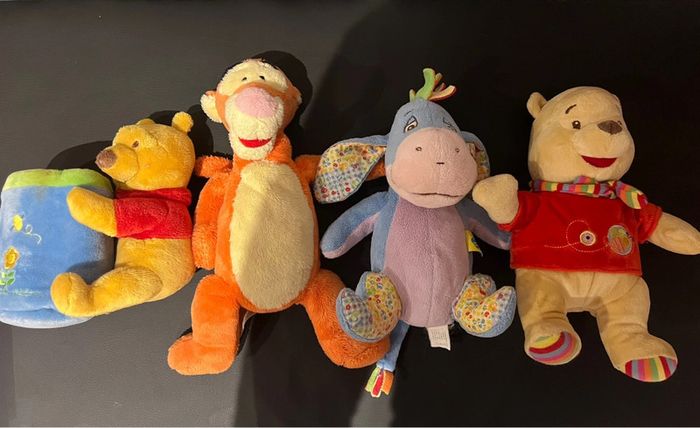 Lot peluches Winnie et ses amis - photo numéro 4